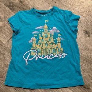 Girls A Children’s Place Princess Castle Tee Size M 7/8